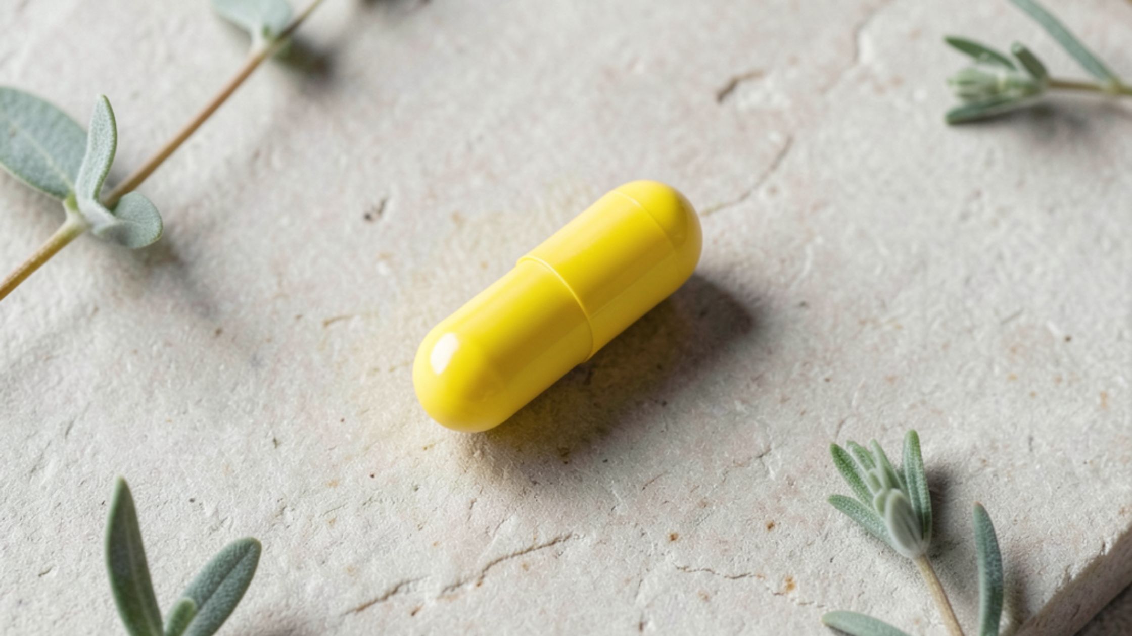 Natural berberine supplement with plants and herbs